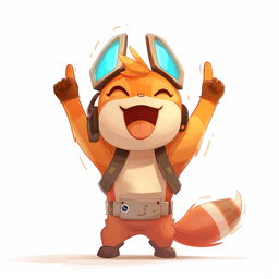 Chip the friendly squirrel mascot for Apple Watch nutrition tracking