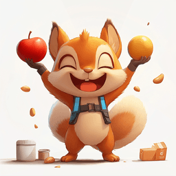 Chip with healthy nutrition items and custom nutrition tracking app labeling